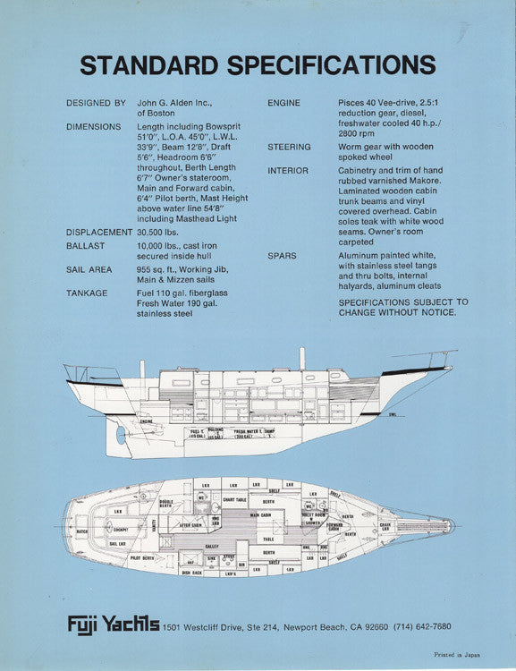 Fuji 45 Mark II Brochure