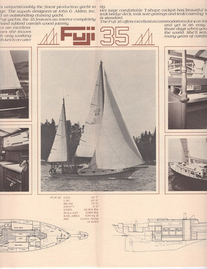 Fuji Yachts Range Brochure
