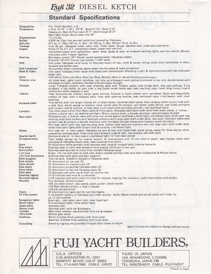 Fuji 32 Brochure