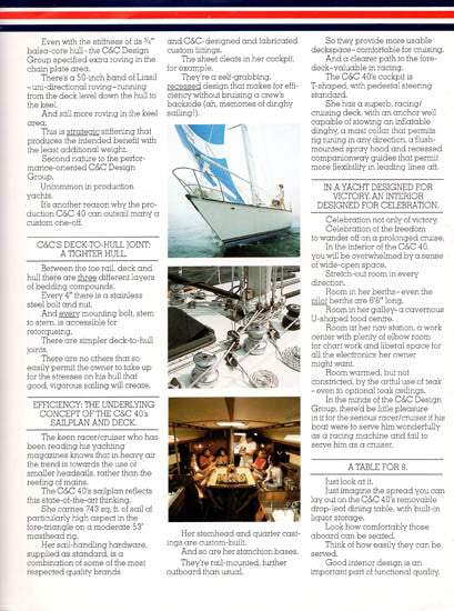 C&C 40 Brochure