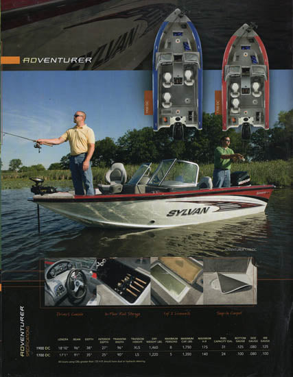 Sylvan 2009 Fishing Brochure