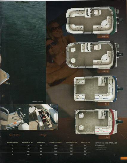 Sylvan 2009 Pontoon Brochure