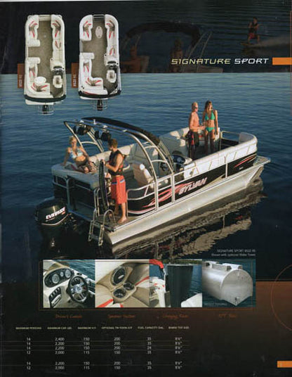 Sylvan 2009 Pontoon Brochure