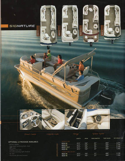Sylvan 2009 Pontoon Brochure