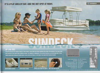 Aqua Patio 2009 Pontoon Brochure