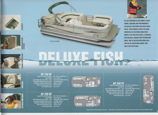 Aqua Patio 2009 Pontoon Brochure