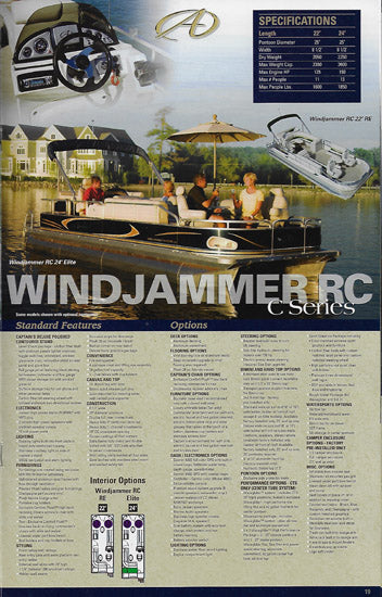 Avalon 2009 Pontoon Brochure