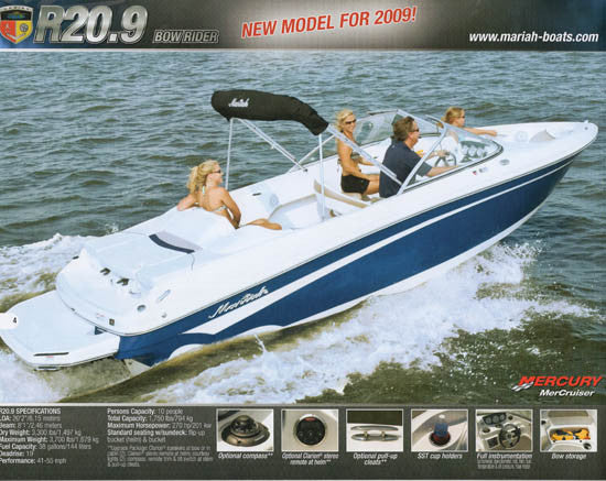 Mariah 2009 Brochure