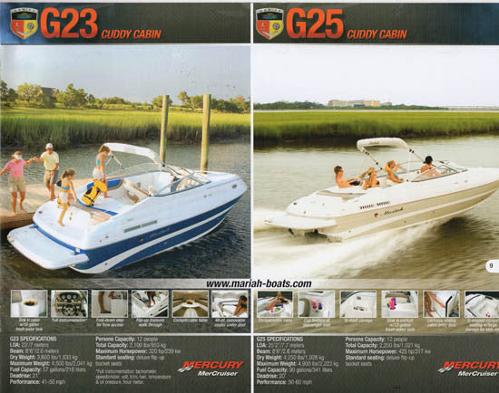 Mariah 2009 Brochure