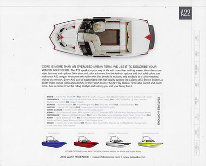Axis A22 Brochure