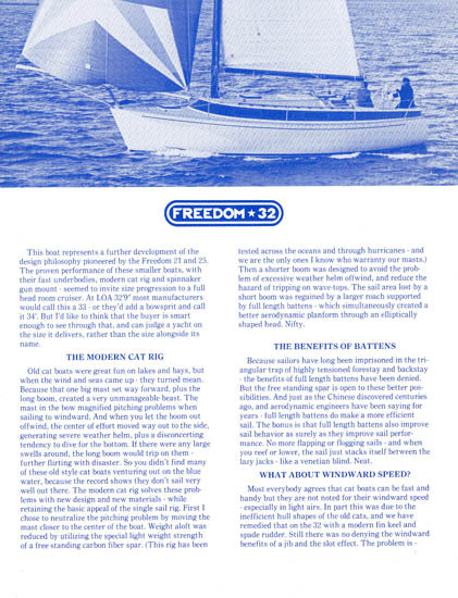 Freedom 32 Brochure [Hoyt]