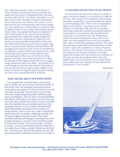 Freedom 32 Brochure [Hoyt]