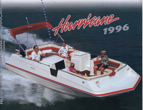 Hurricane 1996 Deck Boat Brochure