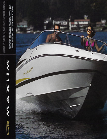 Maxum 2300 Premiere Edition Sport Boat Brochure