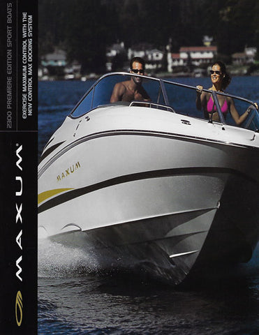 Maxum 2300 Premiere Edition Sport Boat Brochure