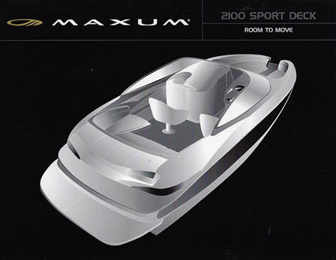 Maxum 2100SD Sport Deck Brochure