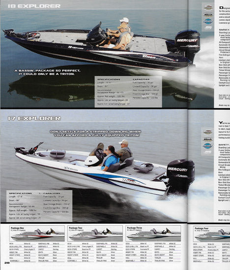 Triton 2009 Bass Brochure