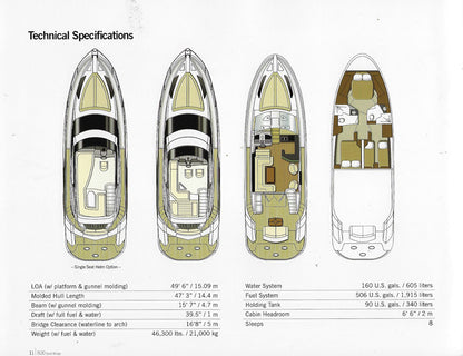 Marquis 500 Sport Bridge Brochure