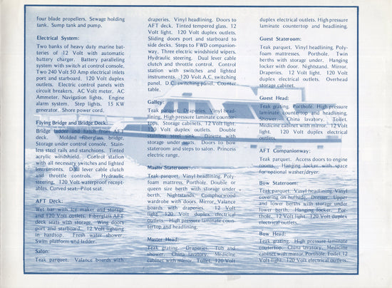 Marine Trader 56 Motor Yacht Brochure