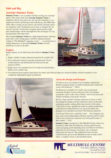 Summer Twins 28 Brochure