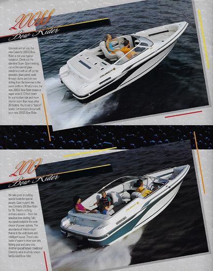 Celebrity 1995 Brochure