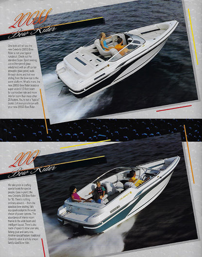 Celebrity 1995 Brochure