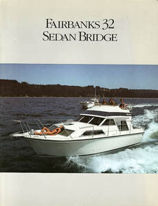 Fairbanks 32 Sedan Bridge Brochure