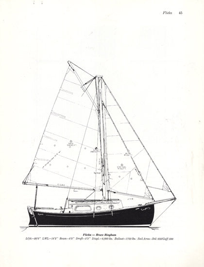 Pacific Seacraft Flicka 20 Best Boats to Build or Buy Book Reprint Brochure