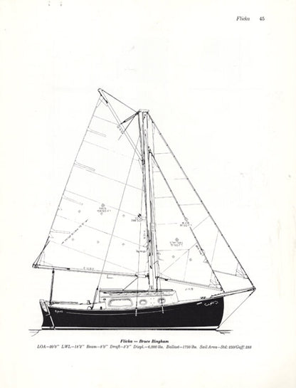 Pacific Seacraft Flicka 20 Best Boats to Build or Buy Book Reprint Brochure