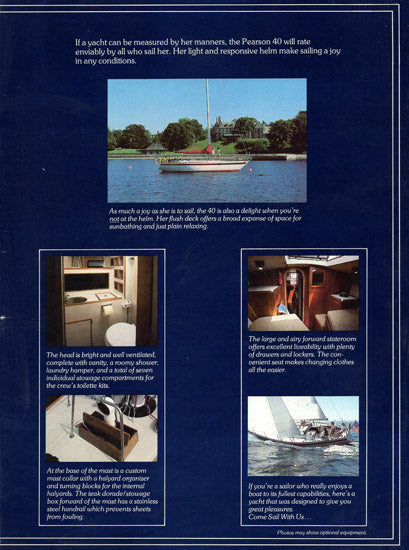 Pearson 40 Brochure