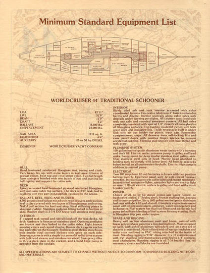 Worldcruiser 44 Brochure