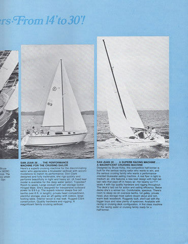 Clark San Juan 1970s Brochure