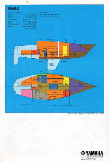 Yamaha 33 Brochure