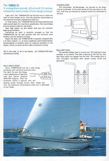 Yamaha 33 Brochure