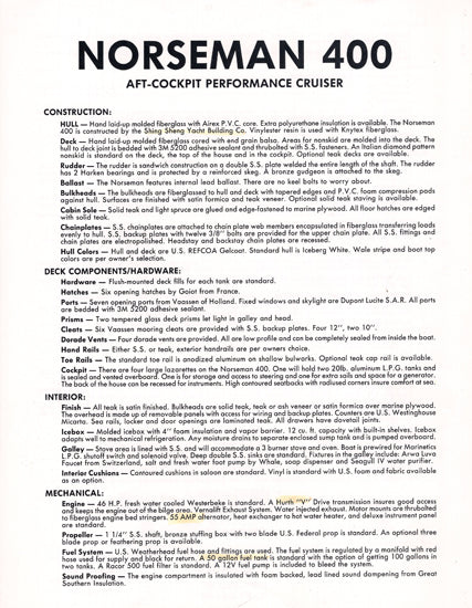 Norseman 400 Specification Brochure