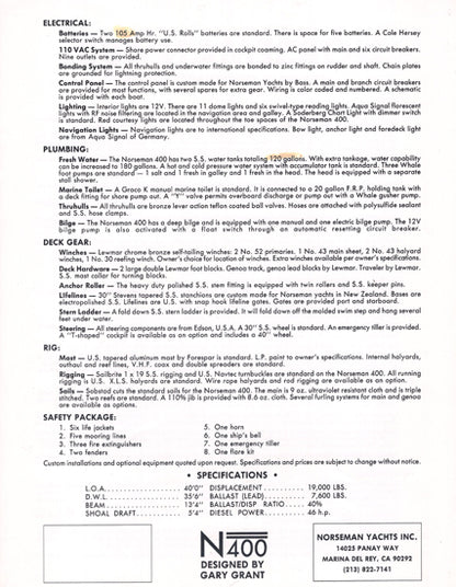 Norseman 400 Specification Brochure