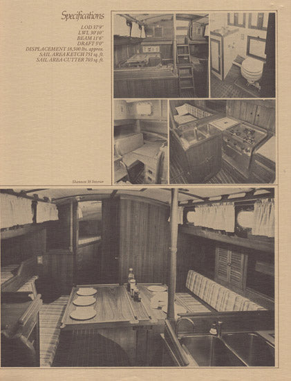 Shannon 38 Brochure