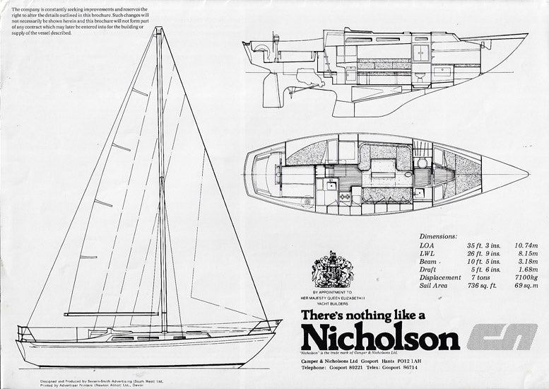 Nicholson 35 Mark V Brochure