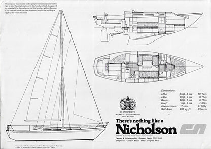 Nicholson 35 Mark V Brochure