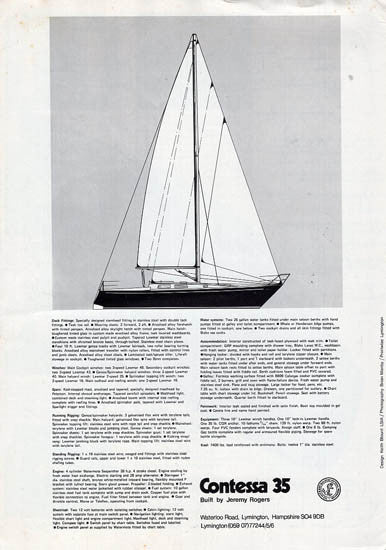 Contessa 35 Brochure