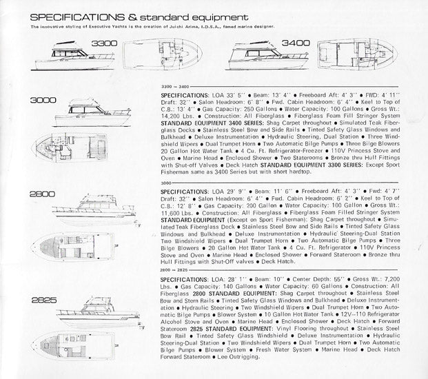 Fiberform Executive Series Brochure