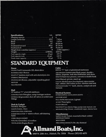 Allmand 26 Freedom Brochure
