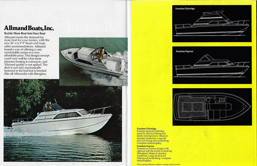 Allmand 26 Freedom Brochure