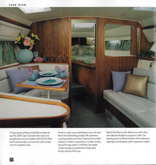 Tiara 1992 Brochure – SailInfo I boatbrochure.com