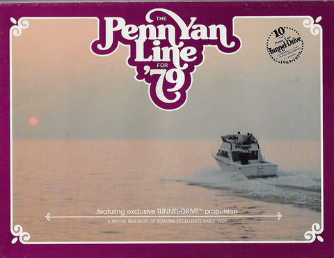 Penn Yan 1979 Poster Brochure