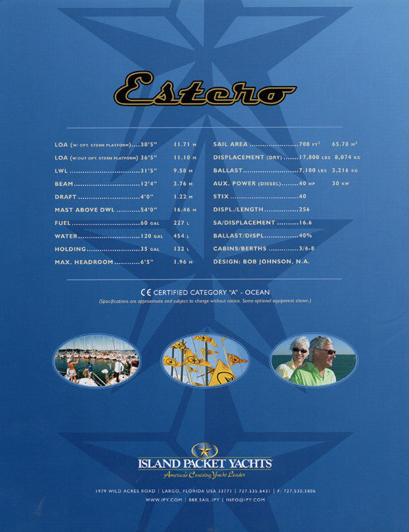Island Packet Estero Brochure