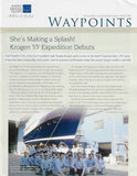 Kadey Krogen Waypoints Newsletter - Winter 2009