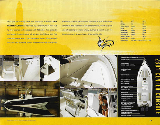 Seaswirl 2009 Striper Brochure