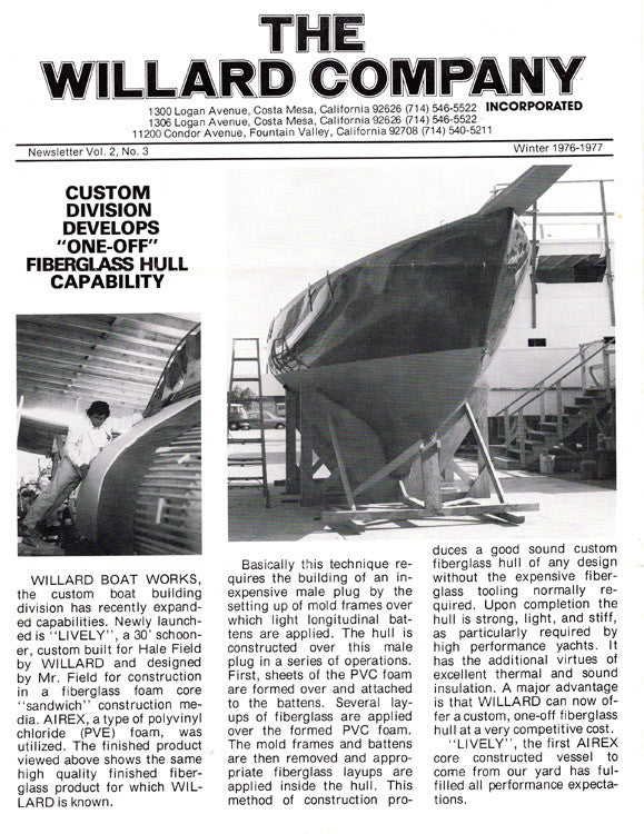 Willard Newsletter