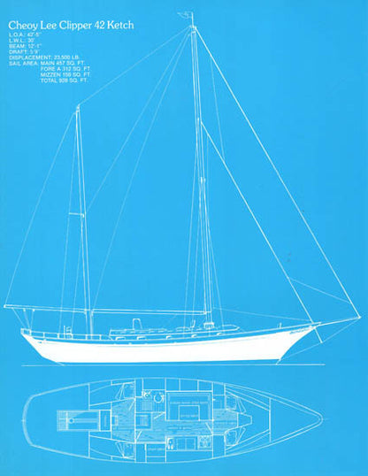 Cheoy Lee 42 Clipper Brochure